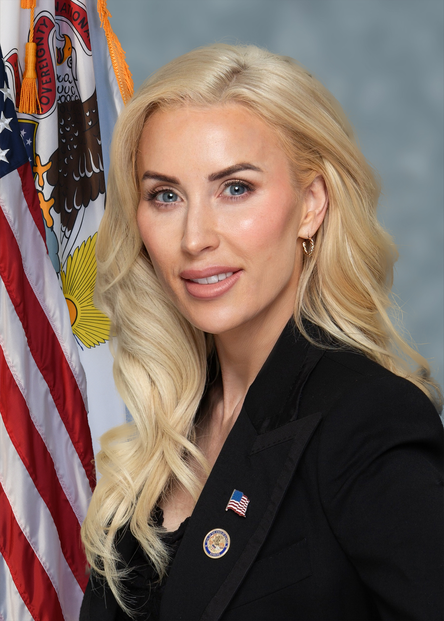 Photograph of  Senator  Darby A. Hills (R)